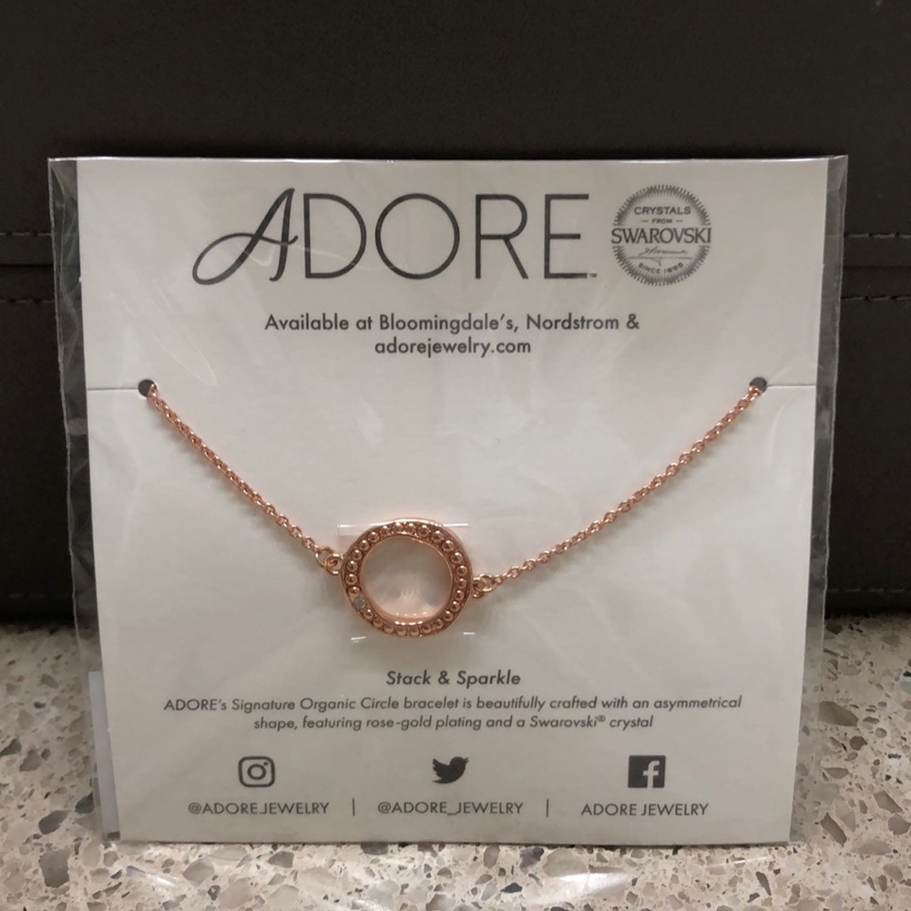 NWT Adore Swarovski bracelet
